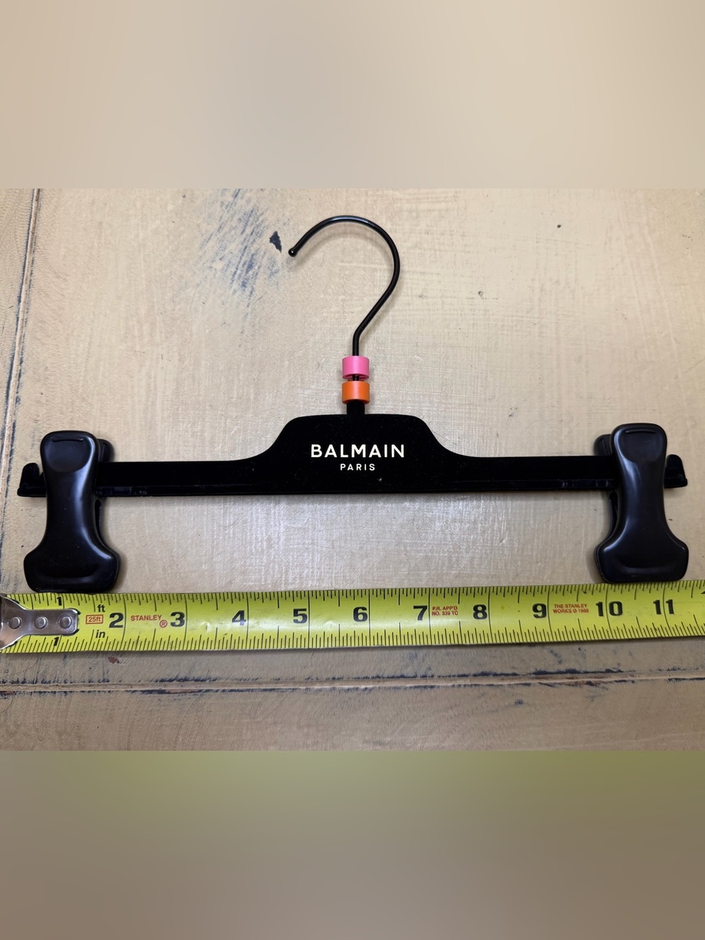 Balmain Kids Hangar Black velvet